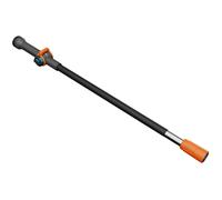 Gardena Cleansystem Handle S: Running-Water Cleaning Handle, 90 cm, Aluminium, Fully Variable Flow Regulation, for Larger Outside