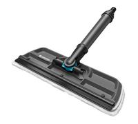 GARDENA Cleansystem Window Cleaner: Water-operated window cleaner, wiper with microfleece and squeegee blade, for small and large surfaces, can be