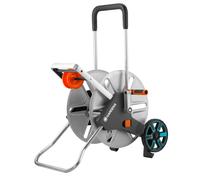 Gardena CleverRoll L Easy Metal: Large hose trolley with up to 100 m capacity, especially stable hose guide in a robust metal frame (18550-20)