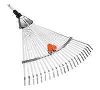 Gardena combisystem adjustable rake: Variable working width of 30-50 cm, ideal garden accessories for consuming foliage or grass cut, matching all CS