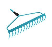 GARDENA 03168-20 Combisystem Bow Rake 36cm 14 Tines Durable Steel