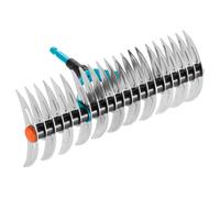 GARDENA Combisystem cutting rake: rake for removing moss and thatch, 35 cm working width, made steel, even for raking refuse and stones suitable