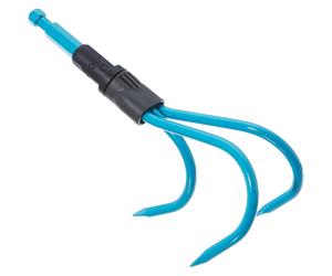 GARDENA Combisystem Grubber: Hoe with three tines, the ideal garden accessory for loosening and aerating the soil, 9 cm working width, fits all cs