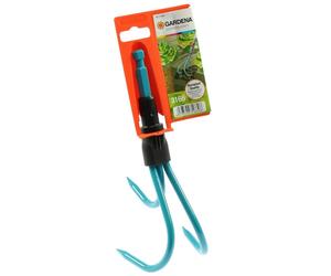 Gardena Combisystem Hoe: Hoe with 3 Tines for Loosening the Soil