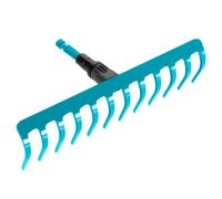 Gardena combisystem rake: Practical rake with 12 tines ideal garden accessories for raking, weed removal and for working the soil, working width 30
