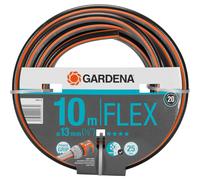Gardena Comfort Flex Hose 13 mm (1/2 inch), 10 m: dimensionally Stable, Flexible Garden Hose with Power-Grip Profile, Made of Spiral Fabric, 25 bar