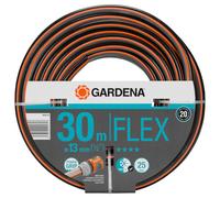 Gardena Comfort FLEX Hose, 13 mm (1/2 inch), 30 m: Flexible garden hose, Power Grip Profile, keeps its shape, spiral mesh textile, 25 bar burst press