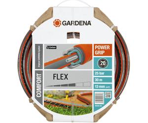 Gardena Comfort FLEX Hose Pipe 1/2" / 12.5mm 30m Grey & Orange