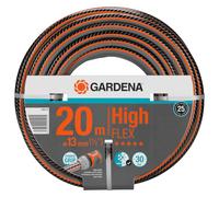 Gardena Comfort Highflex Hose 13 mm (1/2 inch), 20 m: Garden Hose with Power-Grip Profile, 30 bar Bursting Pressure, dimensionally Stable, Frost/UV