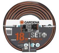 Gardena Comfort HighFLEX Hose 18 m, 13 mm (1/2"): Garden hose with Power Grip Profile, 25 bar burst pressure, PVC, keeps its shape, UV-resistant (18062-20)