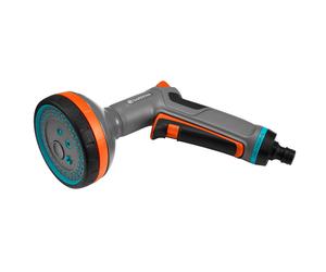 Gardena Comfort Multi Sprayer: Garden Sprayer for Watering and Cleaning, Five Spray Patterns, Lock, infinitely Adjustable Regulation, Frost/UV
