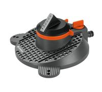 GARDENA Comfort Part and Full Circle Sprinkler Tango: circular sprinkler 2 in 1: Partial and popular rice sprinkler, water quantity and Adjustable