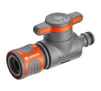 Gardena Control Valve: for regulating or shutting Off The Water Flow at one end of The Y-Coupling, Ideal for regulating The Range of a Sprinkler