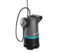 Gardena Dirty Water Submersible Pump 20000 Basic, 550W, 20.000 l/h, with Float Switch, Up to 35 mm Grain Size, High-Capacity Pumping, Ideal for Flooding and Drainage, UK Plug (09017-47)