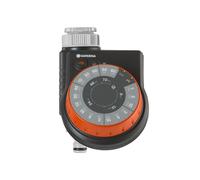 GARDENA Easy watering timer - Rotary knob - 9V battery not included - Max pressure 12 bar - Water resistant - (1887-20)