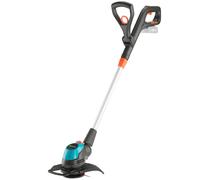 Gardena Battery Trimmer EasyCut 23/18V P4A without battery: Lawn trimmer with 230-mm cutting diameter, adjustable handle, plant guard and shaft angle adjustment (14700-55)