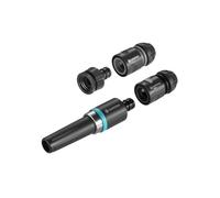 Gardena EcoLine Basic Set Sustainable Garden Hose Accessories with Nozzle