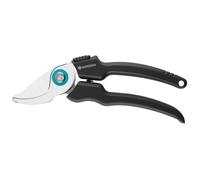 GARDENA EcoLine garden secateurs: Durable secateurs with bypass blade, with sap groove and wire cutter, 18 mm cutting diameter, ergonomic handle