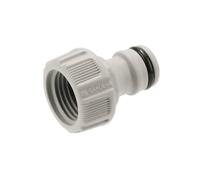 GARDENA faucet nose 15/21 thread - gray/black color