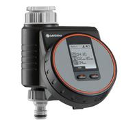 Gardena Flex Irrigation Controller For Quick Automatic The Terrace And Balcony, Easy To Use, Water Now Function, Color Black /