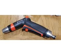 Gardena Premium Cleaning Gun Nozzle Hose Connector, Pulse Trigger Mist/Jet Spray