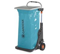 Gardena Garden mobil: Versatile trolley for the garden, with integrated sackcarrow, lawn gear wheels, with lid and garbage bag (232-20)
