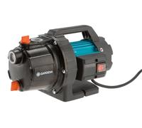 Gardena Garden Pump 3700/4 Basic: Garden Pump, Flow Rate 3700 l/h, Power 800 W, Long Service Life Thanks to a Stainless Steel Shaft, cast Iron housing, Sprinkler Connection Possibility (9010-47)