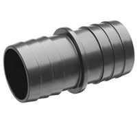 Gardena Hose Connector 38 mm (1 1/2 inch): Repairer for a Quick and Reliable Hose Connection, Made from Recycled Materials (1746-20)
