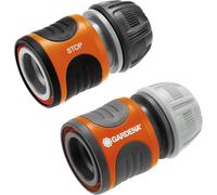 Gardena Hose Connector Set 13 mm (1/2 inch) and 15 mm (5/8 inch): For the