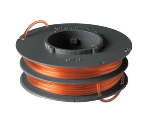 Gardena Interchangeable Spool for Gardena Turbo Trimmers, Brush Cutters, 2x 5m Trimmer Line, Plastic, 56g