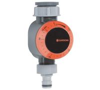 Water Timer: Automatic timer for faucets 26.5 mm (3/4 inch) or 33.3 mm (G1), flexible watering time (5-120 min), easy insertion thanks to