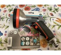 GARDENA 18317 PREMIUM Metal Water Gun Multi Sprayer - 5 Spray Patterns in 1 Head