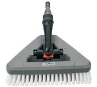 Gardena Joint Ccrubber: Water-Bearing Cleaning Brush with Joint for the Clean System for Effective Cleaning of Corners and Angles (5562-20)