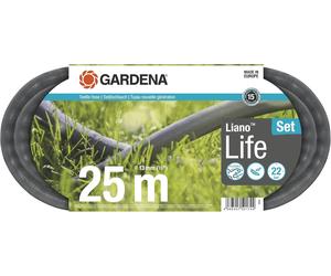 Gardena Liano Life Textile Hose 1/2 inch, 25m: Highly flexible textile garden h