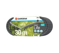 Gardena Liano Life Textile Hose 1/2 inch, 30m: Highly flexible textile garden hose, with PVC inner tube, no kinking, lightweight, weather-resistant