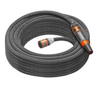 Gardena Liano LIFE Textile Hose Pipe Set 1/2" / 12.5mm 15m Grey