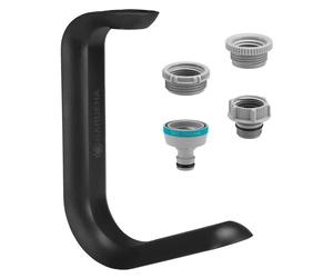 Gardena Liano TapFix hose storage holder: For storing a Liano hose up to 20 m long, installed without screws, UV and...