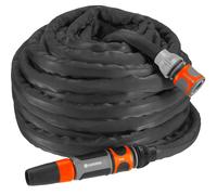 Gardena Liano Textile Hose Nozzle Set 1/2" / 12.5mm 20m Black