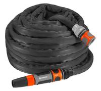 Gardena Liano Textile Hose Nozzle Set 1/2" / 12.5mm 20m Black