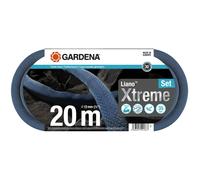 Gardena Liano Xtreme 1/2 inch, 20m set: Extremely robust textile garden hose, for indoor water taps, with PVC inner tube, lightwei