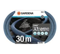 Gardena Liano Xtreme 3/4 inch, 30m set: Extremely robust textile garden hose, for indoor water taps, with PVC inner tube, lightwei