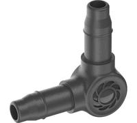 Gardena MICRO DRIP L Joint Pipe Connector 3/16" / 4.6mm Pack of 10