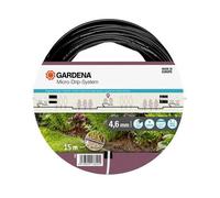 Gardena 1362-20 Micro-Drip System Above-Ground Drip Irrigation Line , Black, Internal Pipe Diameter 4.6 mm (3/16 Inch)