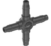 Gardena Micro-Drip-System 4-Way Coupling 4.6 mm (3/16 inch): Accessory for Bran