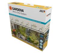 Gardena Micro-Drip-System Drip Irrigation Set Terrace (30 plants): Starter set, ready to use, water-saving irrigation system, simple & flexible