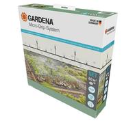 Gardena Micro-Drip-System Drip Irrigation Set Vegetable/Flower Bed (60 m²): Starter set, ready to use, water-saving irrigation sys