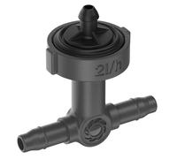 Gardena Micro-Drip-System Inline Drip Head, pressure-equalising: Drip head for automatic irrigation system, for rows of plants with different pot