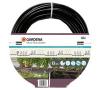 Gardena Micro-Drip-System Irrigation Line 1.6 l/h, above-ground and underground (25 m): Extension pipe for water-saving irrigation system, simple &