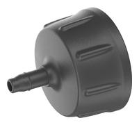 Gardena MICRO DRIP Threaded Tap to 3/16" / 4.6mm Pipe Connector 26.5mm