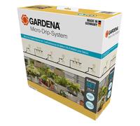 Gardena MicroDripSystem Drip Irrigation Set Balcony 15 plants Starter set, re...